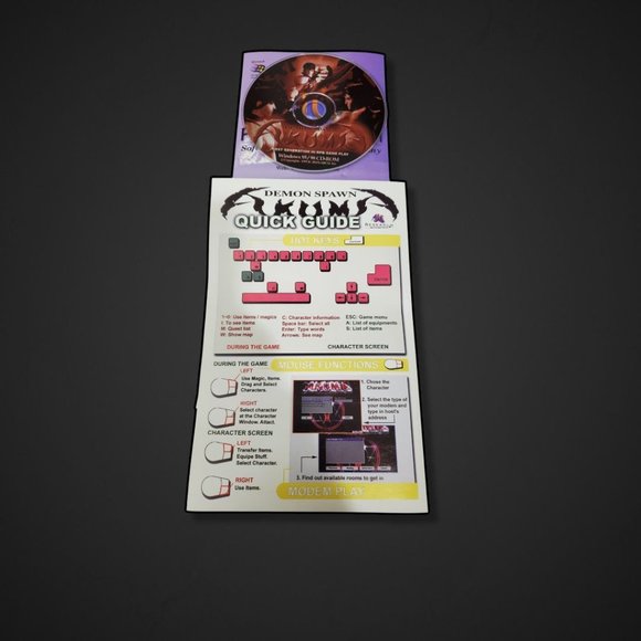 Demon Spawn Akuma Big Box PC Game Retro - Picture 8 of 8